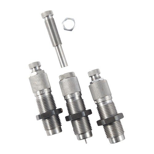 .380 Auto Pistol Carbide 3 Die-set ger hög precision och hållbarhet för omladdning, vilket säkerställer konsekventa och pålitliga skott varje gång.