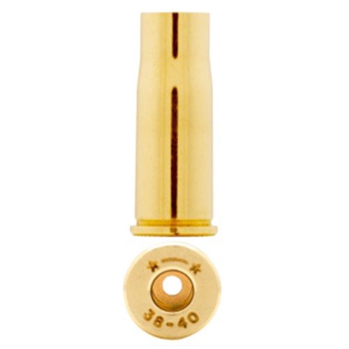38-40 Winchester Brass från Starline erbjuder högkvalitativ, pålitlig ammunition som är perfekt för seriösa pistolskyttar. Packat i 100 stycken per påse.