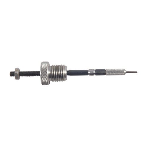 Lymans Deluxe Carbide expander/decap rod ger förbättrad case life med mindre stretching, justerbar position och lättare avdragning av hylsor.
