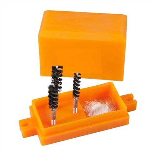 Lyma CASE NECK DIPPER Kit underlättar hylsor med en mica-baserad smörjmedel som minskar drag och förhindrar sträckning av hylsor. Inkluderar 3 borstar.