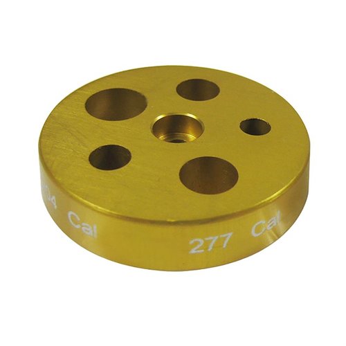 Förster Datum Dial Bullet/Cartridge Dials mäter avståndet från basen av kulan till ogiven, perfekt för noggrann ammunitionstillverkning.