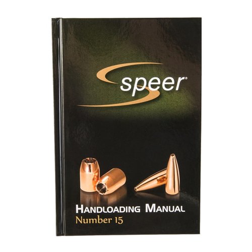 Speer Reloading Manual #15 är den mest omfattande guiden för både nybörjare och erfarna återladdare, med noggrant testade laddningar för perfekta resultat.