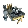 Redding Premium Deluxe Die Set för 300 Win Mag erbjuder ökad precision med Carbide Size button och Bullet Micrometer Seating Die för exakt justering av kuldjup.