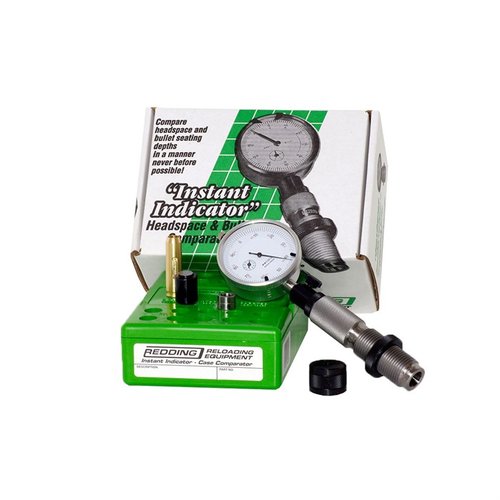 Redding 223 Remington Instant Indicator hjälper dig att snabbt jämföra headspace och bullet seating depth med precision inom .001" för enhetlighet i ammunition.