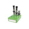 Redding Competition Bushing Neck Die Set erbjuder exakt justering för hylsor, fullständig stöd under sizing och en precis Bullet Seater för optimal prestation.