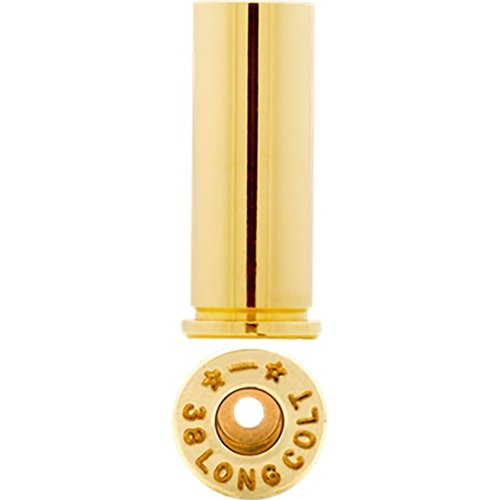 38 Long Colt Brass från Starline erbjuder högkvalitativa hylsor som passar de flesta vapen i .38 Special och .357 Magnum, perfekt för noggrannhet och pålitlighet.