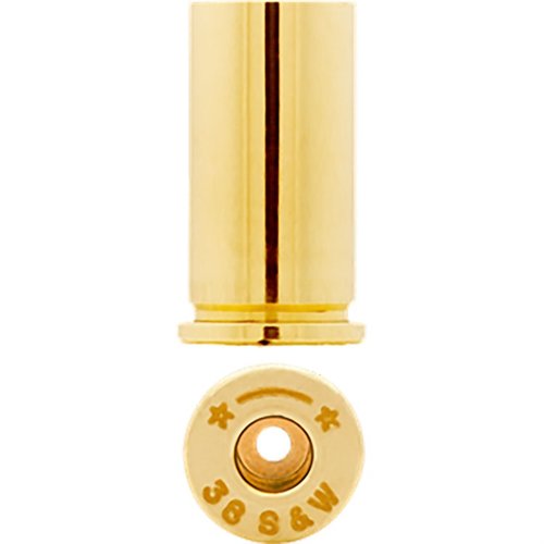 .38 S&W BRASS från STARLINE är av högsta kvalitet, perfekt för .38 Colt New Police och .38 Super Police, men kan inte användas i .38 SPECIAL.