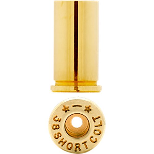 38 SHORT COLT BRASS från STARLINE är högkvalitativt och perfekt för de flesta vapen som är kamrade för .38 Special eller .357 Magnum. 100/bag.