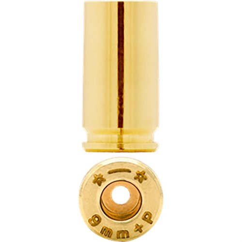 9MM Luger +P brass från Starline erbjuder hög kvalitet och klarar +P tryck utan problem. Perfekt för laddningar med korrekt märkning. Ej rekommenderad för S&W Shield.