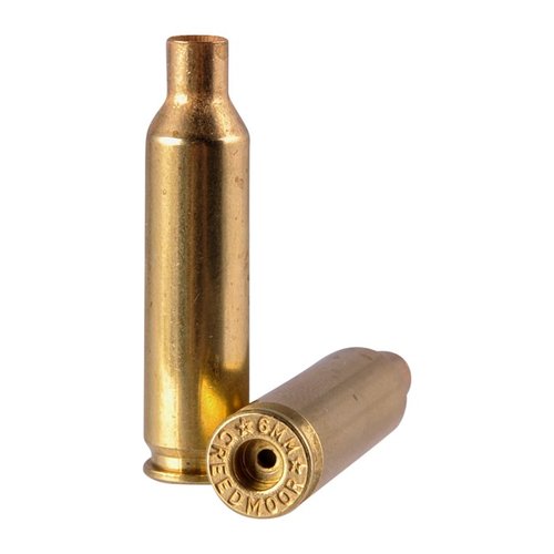 6mm Creedmoor är perfekt för jakt och tävlingar, med låg rekyl och lång hållbarhet. Standard Large Primer ficka för enkel användning med Large Rifle Primers.