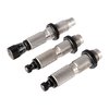 MASTER HUNTER DELUXE CARBIDE DIE SETS erbjuder fullängds- och nackstorlek för optimal laddningsutveckling, perfekt för erfarna jägare och högtryckssituationer.