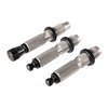 MASTER HUNTER DELUXE CARBIDE DIE SETS erbjuder fullängds-resizing för hög stress i jakt och möjligheten till neck sizing för optimal laddningsutveckling.