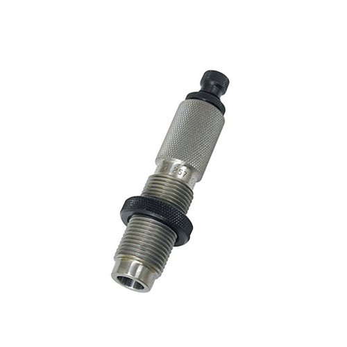 Redding Seating Die erbjuder en bullet guide, inbyggd crimp ring och rätt seating plug, tillverkad av högkvalitativt stål för livslång precision och hållbarhet.