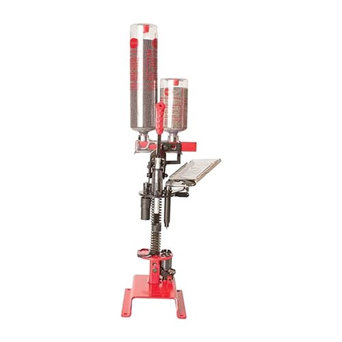MEC Sizemaster är en enkel och effektiv enstegs omladdare med E-Z Prime automatisk tändhattmatning och Power Ring collet resizer för precision och kvalitet.