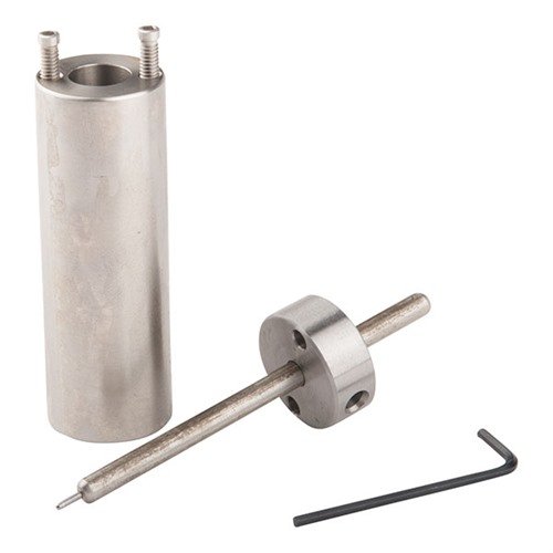 L.E. WILSONs STAINLESS NECK SIZING DIE BLANK ger användaren kontroll över hylsskjutning, förbättrar koncentriskhet och förlänger mässingslivslängden.