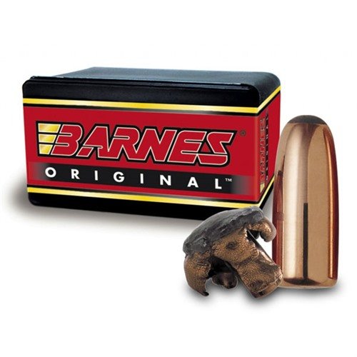 BARNES ORIGINALS™ BULLETS erbjuder pålitlig expansion och djup penetration på storvilt med sin tjocka kopparjacka och blykärna, perfekt för att fälla troféer.