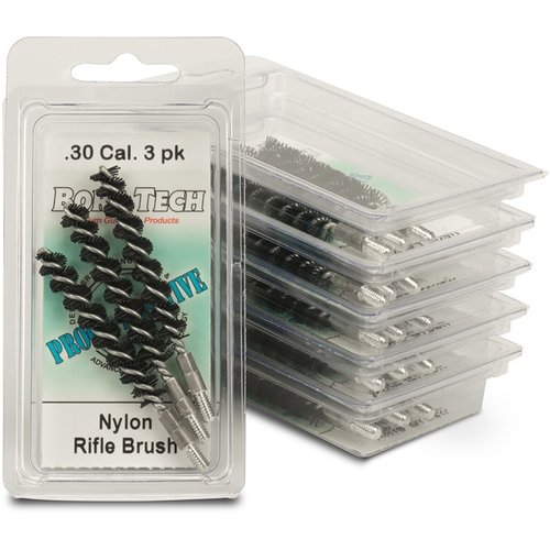 PROOF POSITIVE Nylon Bore Brushes har dubbelt så många borststrån för effektiv rengöring, med överdimensionerade borst och icke-brons kärnor för att motverka kopparfoulning.