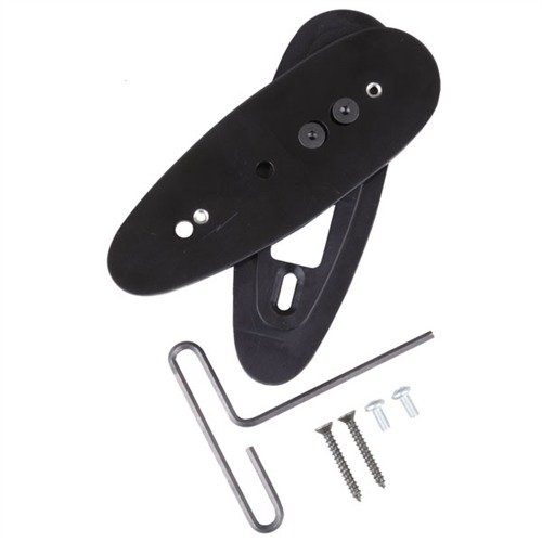 SHOTGUN THROUGH-THE-PAD STOCK ADJUSTER möjliggör snabba och precisa justeringar av kolven utan att ta bort recoil pad, med upp till 1-7/16" vertikal justering.
