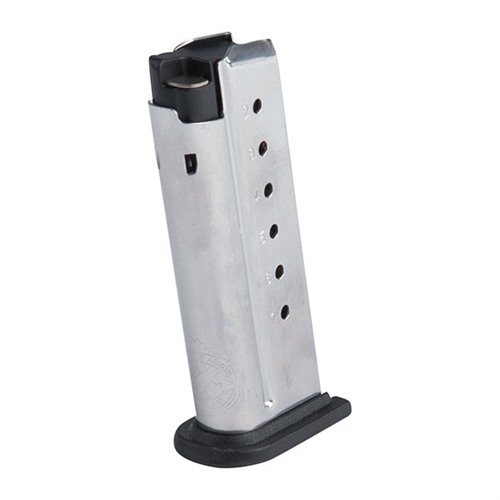 XDS 9MM MAGAZINES från Springfield Armory är slitstarka, rostfria magasin med polymerföljar och avtagbar botten för enkel rengöring, perfekt för din XD-S pistol.