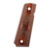 Cocobolo Checkered Cross Cannon greppaneler för Springfield 1911, med en avfasad mag well för en snygg och sammanhängande look. Säljs som individuella grepp.