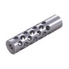 Multi-port #3 Muzzle Brake minskar kännbar rekyl och dämpning av mynthöjning med 42 portar för optimal kontroll. Kräver gunsmithing för installation.
