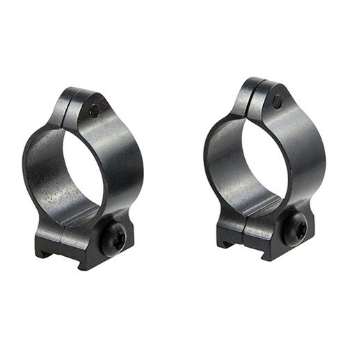 TALLEY FIXED SCOPE RINGS i låg profil med satinblå finish erbjuder hållbar montering med Torx® skruvar, passar 1" och 30mm kikarsikte, endast för Talley baser.
