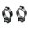 TALLEY 30MM MEDIUM SATIN BLUE RINGS