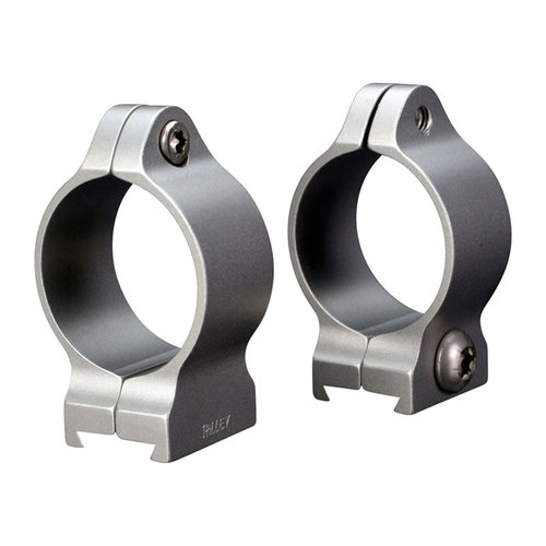 TALLEY FIXED SCOPE RINGS i rostfritt stål erbjuder låg profil och smidig montering med Torx® skruvar, perfekt för permanent sikte på 1" eller 30mm tuber.