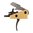 TIMNEY AR-15 SMALL PIN TRIGGER MODULE, 4 LBS, SOLID SHOE