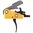 TIMNEY AR-15 SMALL PIN TRIGGER MODULE, 4.5 LBS, SOLID SHOE