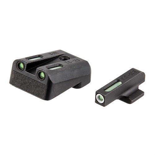 TFX-sikten för Kimber 1911 erbjuder oöverträffad synlighet med Swiss Tritium och fiberoptik, skyddad av en rostfri Fortress Finish för långvarig hållbarhet.