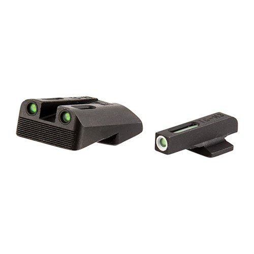 TFX erbjuder enastående synlighet med sin kombination av Swiss Tritium och fiberoptik, skyddad mot oljor och kemikalier, perfekt för 1911 handeldvapen.