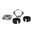 SAKO/TIKKA OPTILOCK RINGS 30MM X-LOW, STAINLESS