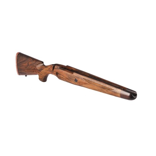 SAKO 85 XL SAFARI STOCKS erbjuder en robust och hållbar konstruktion med en elegant oljefinish i brunt, perfekt för både jakt och skytte.