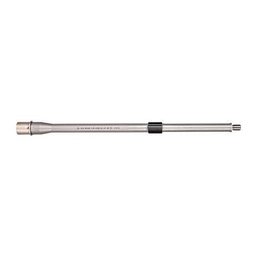 .223 Wylde pipor i 416R rostfritt stål med bead blasted finish, 1:8 twist rate och HP/MPI testade för hög precision och hållbarhet. Perfekt för AR-15!
