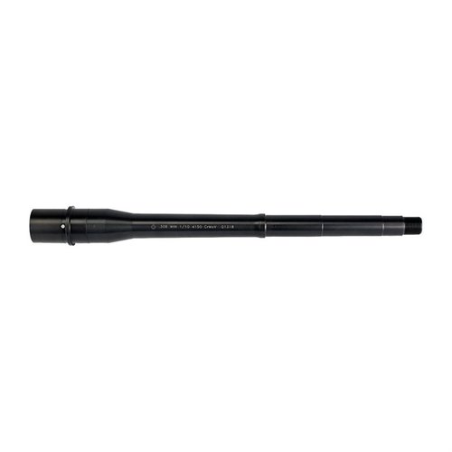 .308 Tactical Government Profil 12.5 tum pipan är tillverkad av 4150 Chrome Moly Vanadium stål med QPQ korrosionsbeständig finish för ökad hållbarhet.
