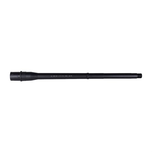 .308 Tactical Government Profil 12,5 tum pipa i 4150 Chrome Moly Vanadium stål med QPQ korrosionsbeständig finish och M4 matningsramp för hög prestanda.