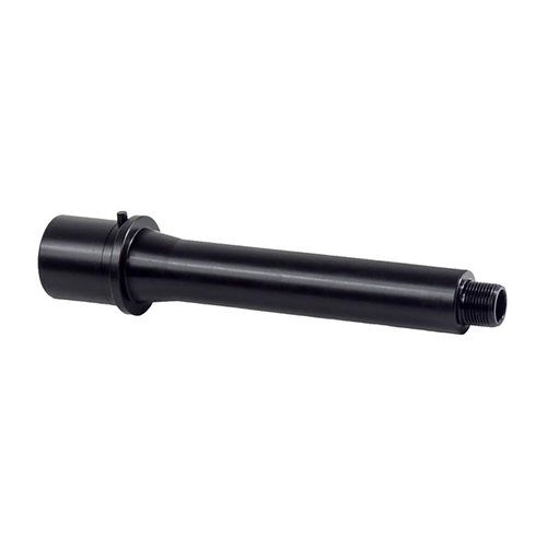 Denna 9mm Modern Series Barrel är tillverkad av 4150 Chrome Moly Vanadium-stål, har en QPQ-korrosionsbeständig finish och är kompatibel med Colt/RR och Glock AR-byggnader.