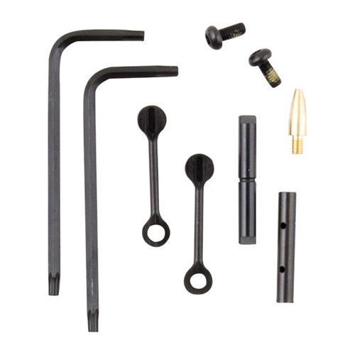 Uppgradera dina befintliga hammer- och triggerpins med KNS Precision AR-15 GEN. 2 MOD. 2 Non-Rotating Pin Set, med ultra-låga profiler och hållbara material.