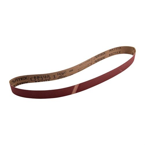 SANDING BELTS, 1" x 30", 220 grit från VSM ABRASIVES är idealiska för Raytech Expanding Sanding Drums, med lång livslängd och effektiv ytbehandling.