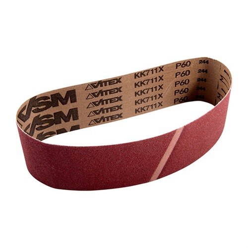 SANDING BELTS, 60 GRIT ger en långvarig och effektiv slipning med sin Compact Grain-teknologi, perfekt för Raytech Expanding Sanding Drums.