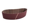 SANDING BELTS, 80 GRIT 3" x 25 7/32" är slitstarka aluminiumoxidband som passar Raytech Expanding Sanding Drums, perfekta för effektiv slipning.