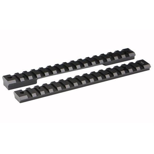 Warne Mountain Tech scope rail är en lättviktig och hållbar lösning för precisionsmontering, tillverkad av 7075/T6 aluminium och kompatibel med Picatinny.