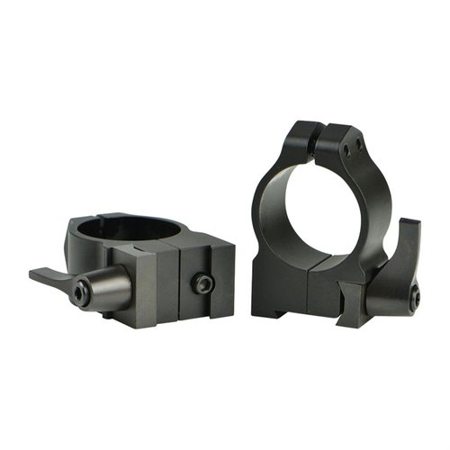 Maxima Grooved Receiver CZ ringar erbjuder överlägsen styrka och hållbarhet, perfekt för CZ 527 och CZ 550 med 19mm dovetail, i svart mattsvart finish.