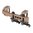 WARNE MFG. COMPANY 30MM ULTRA HIGH (1.435") 0 MOA QD MOUNT, DARK EARTH