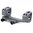 WARNE MFG. COMPANY 1" ULTRA HIGH (1.435") 0 MOA MOUNT, TACTICAL GRAY