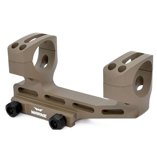 Warne X-SKEL mount erbjuder en lättviktsdesign med 1.9" höjd, extra 1" cantilever för ögonavstånd och hållbara komponenter för pålitlig montering.