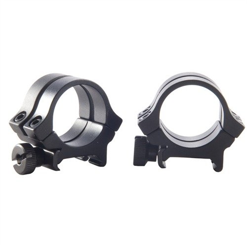 QUAD LOCK RINGS från WEAVER erbjuder dubbelt klämkraft med två kapslar per bas, vilket förhindrar rotation av siktet och ger jämn tryckfördelning.