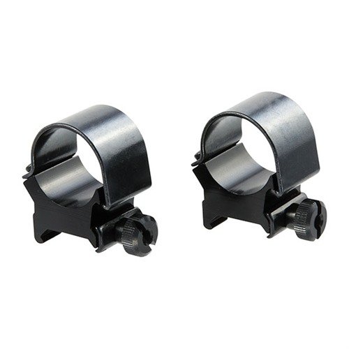 TOP MOUNT RINGS från WEAVER ger stabilitet och flexibilitet för din kikare, med flera höjder och en elegant satinblå finish.