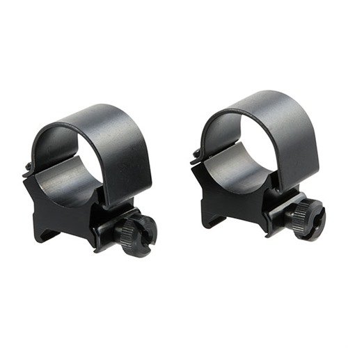 TOP MOUNT RINGS i matt blå finish erbjuder hållbarhet med aluminium och stål, perfekta för olika objektivstorlekar och höjder upp till 60mm.